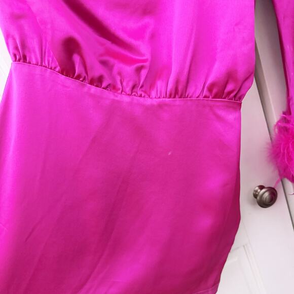 Retrofete Allegra Pink Dress in Neon Pink (Size XS) - Picture 7 of 16